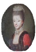 Portrait of Agnete Marie Hielmstierne (1753-1838), wife of Marcus Gerhard Rosen Crone